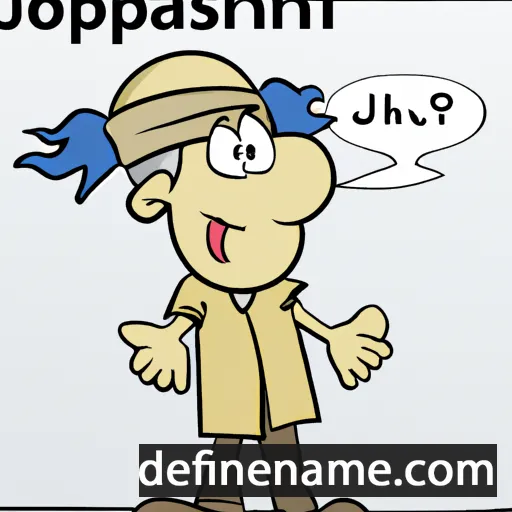 cartoon of the name Joshaphat