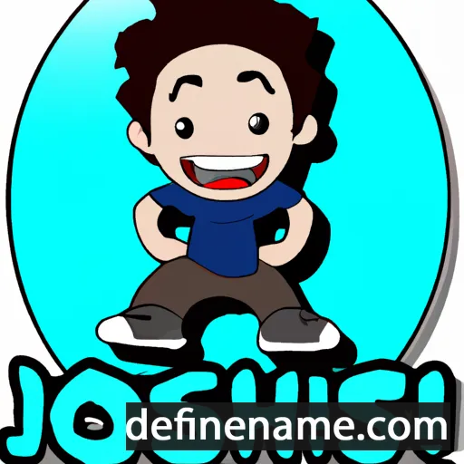 cartoon of the name Joshie