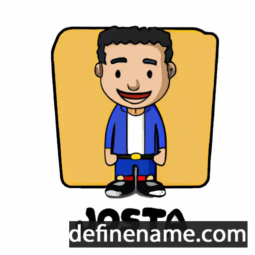 cartoon of the name Josías