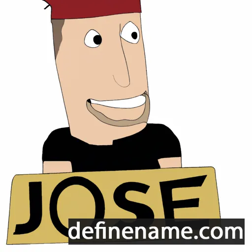 cartoon of the name Joß