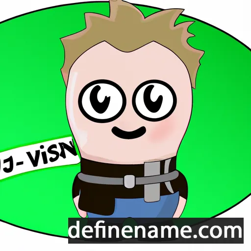 cartoon of the name Jósvein