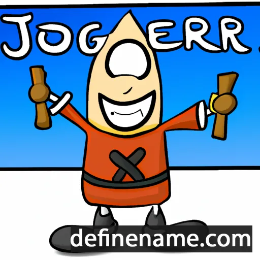 Jóðgeirr cartoon