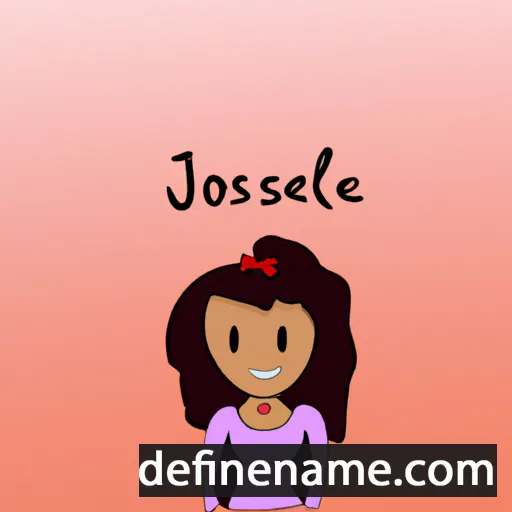 cartoon of the name Josselyne