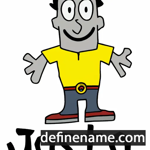 cartoon of the name Josto