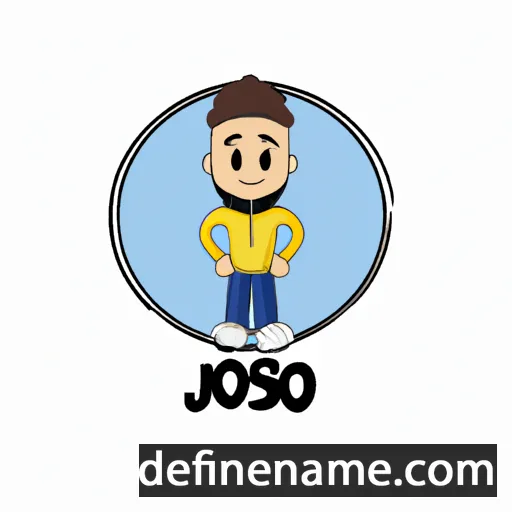 cartoon of the name Josuo