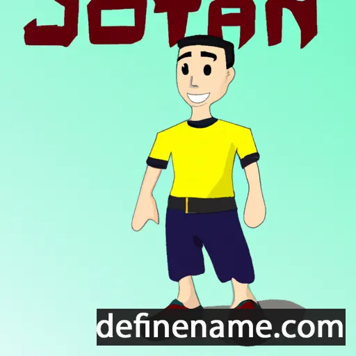 cartoon of the name Jotán