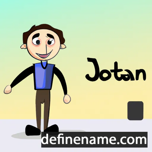 cartoon of the name Jotam