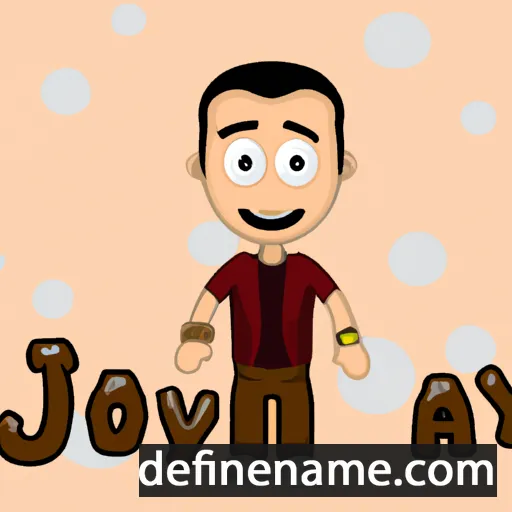 cartoon of the name Jovany