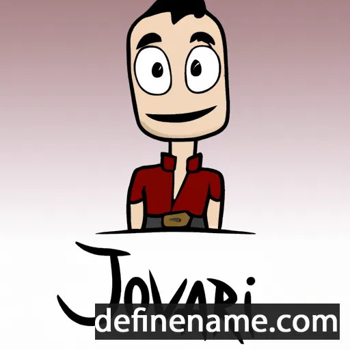 cartoon of the name Jovari