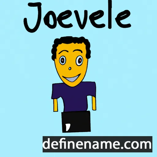 cartoon of the name Jovenel