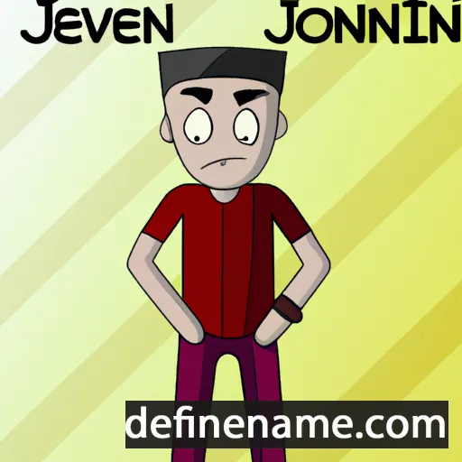 cartoon of the name Jovinien