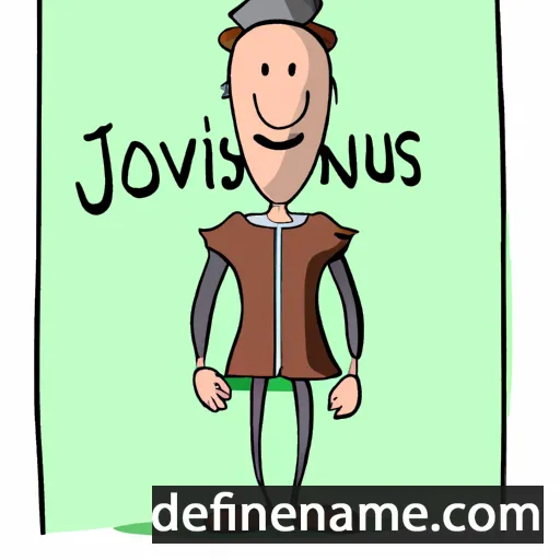 cartoon of the name Jovinus