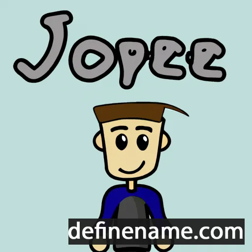 cartoon of the name Jovssep