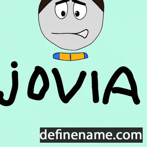 Jovvá cartoon