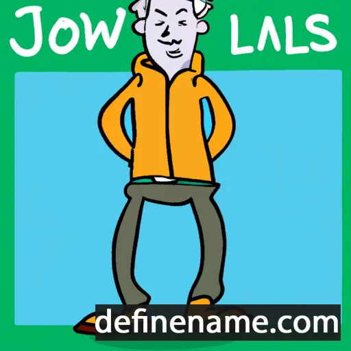 cartoon of the name Jowalis