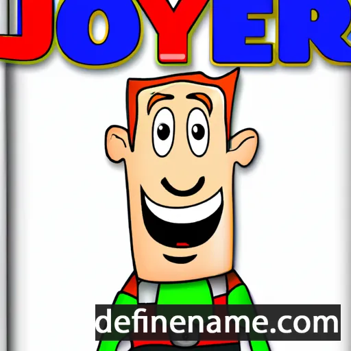 cartoon of the name Joyner