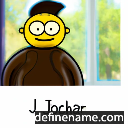 cartoon of the name Jozachar