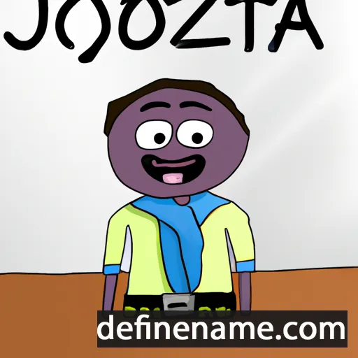 cartoon of the name Jozafata