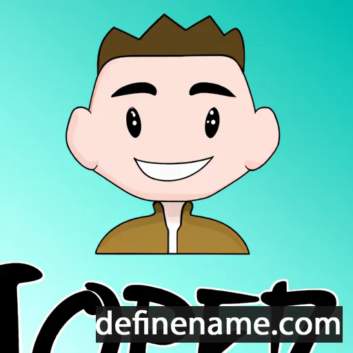 cartoon of the name Jozeph