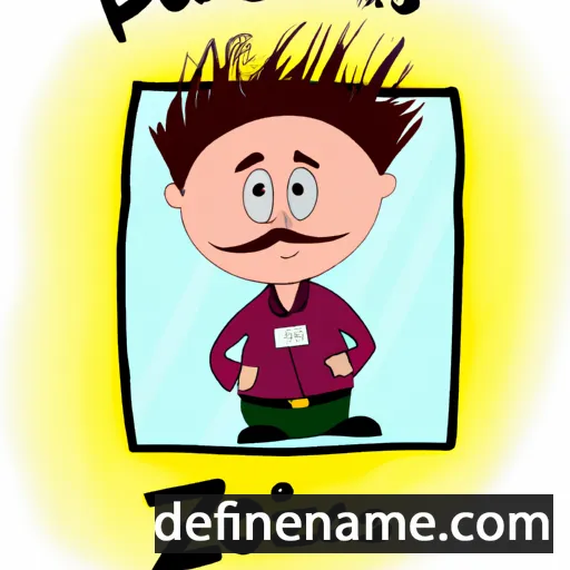 cartoon of the name Jozias