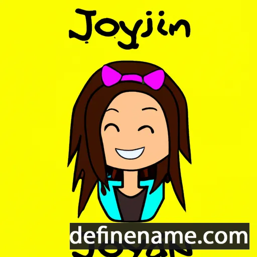 cartoon of the name Jozlynn