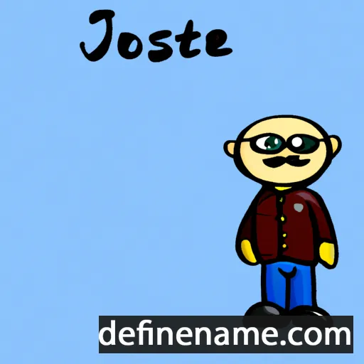 cartoon of the name Jozsef