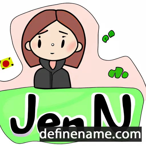 cartoon of the name Ju-eun