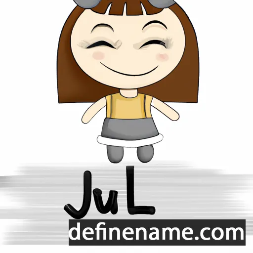 Júlí cartoon