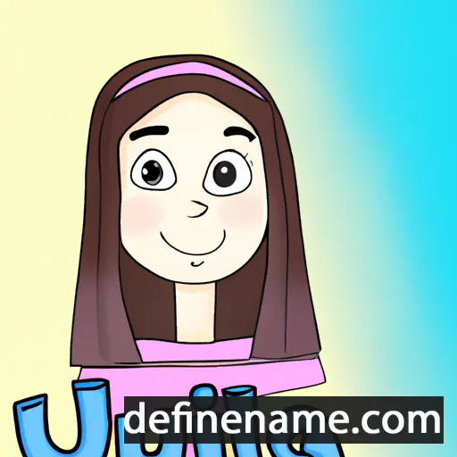 Júlína cartoon