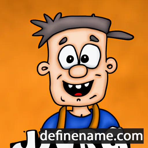 cartoon of the name Jürg