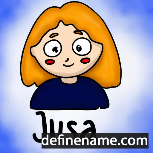 Jüśja cartoon