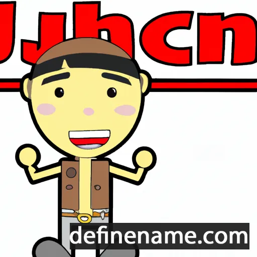 cartoon of the name Juanchi