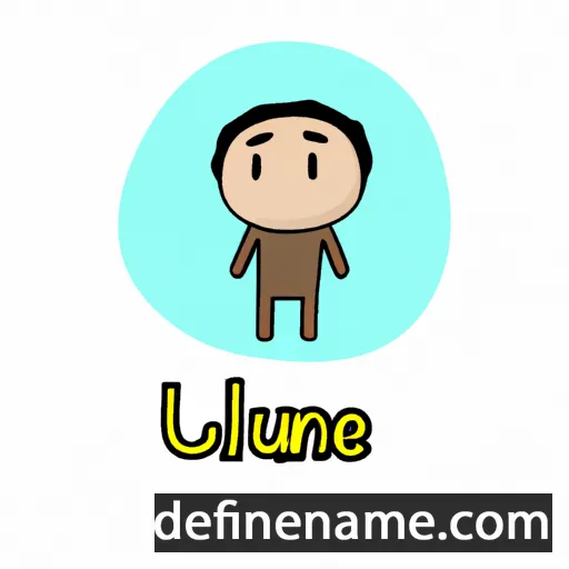 cartoon of the name Juanle