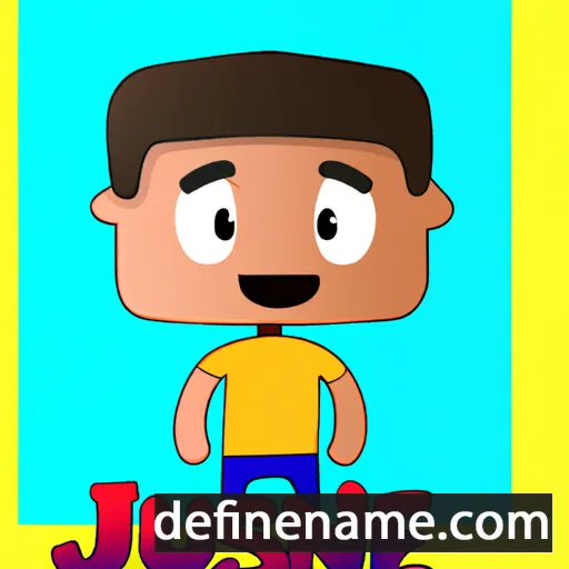 cartoon of the name Juanse