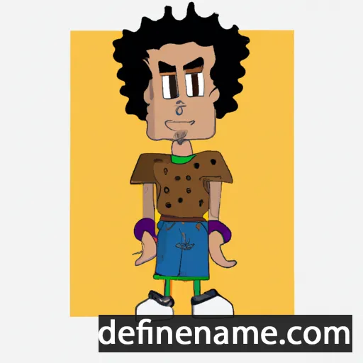 cartoon of the name Juansher