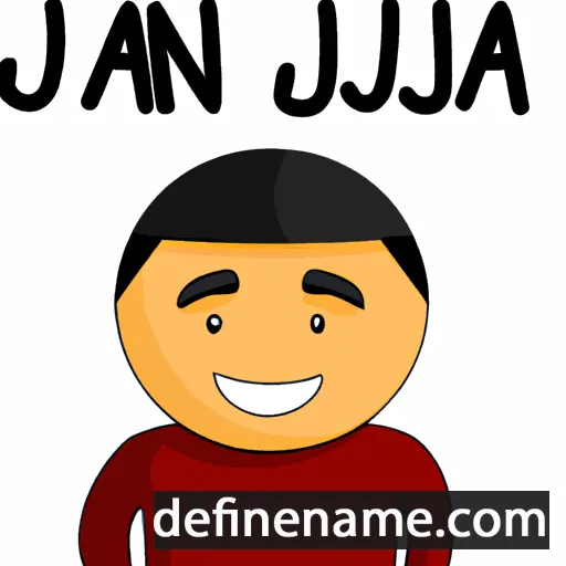 cartoon of the name Juanya