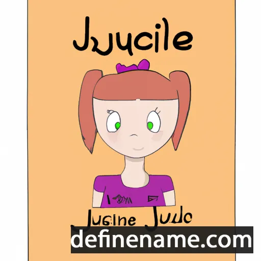 Juceline cartoon