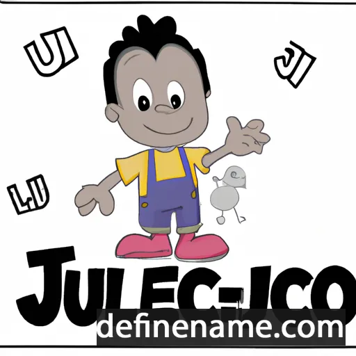 cartoon of the name Jucelino