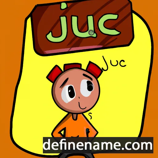 Juci cartoon