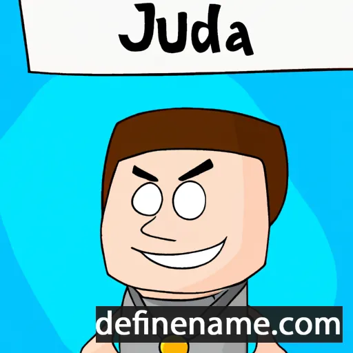 cartoon of the name Juda