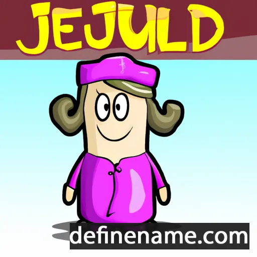 cartoon of the name Judelin