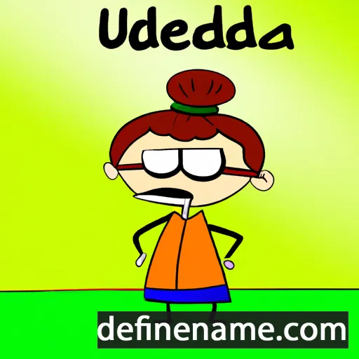 cartoon of the name Judenta