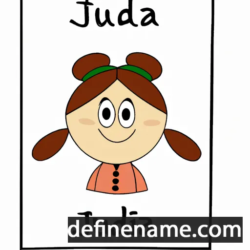 Juditka cartoon