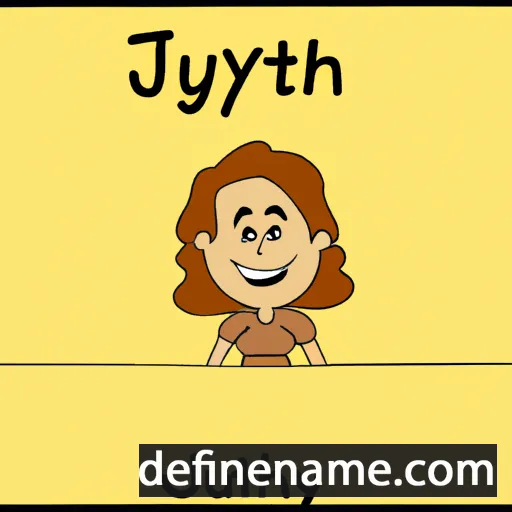 cartoon of the name Judyth