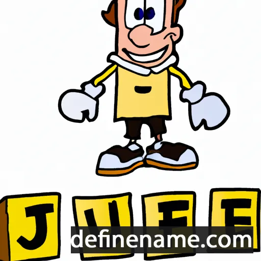 cartoon of the name Juffe