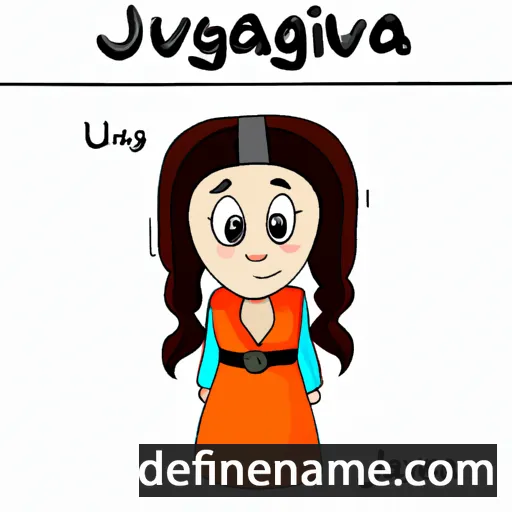 cartoon of the name Jugoslava