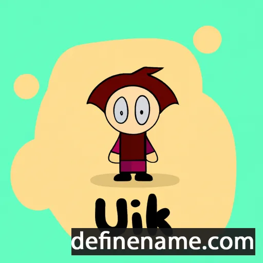 cartoon of the name Jukk