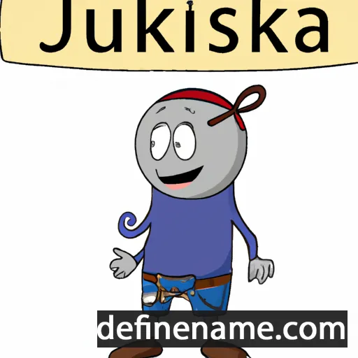 Juksakka cartoon