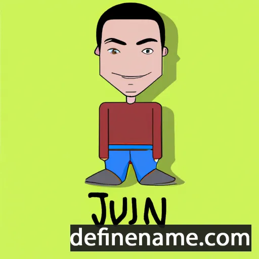 cartoon of the name Julan