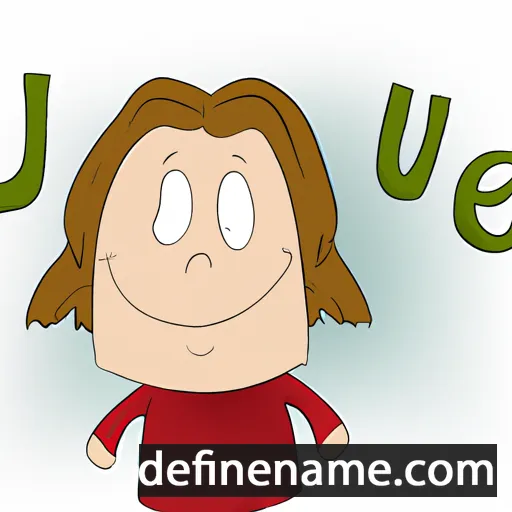 cartoon of the name Jule